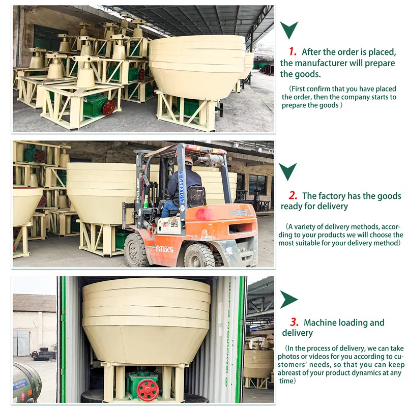 For Sale Gold Washing Equipment Wet Pan Mill Gold Grinding Machine