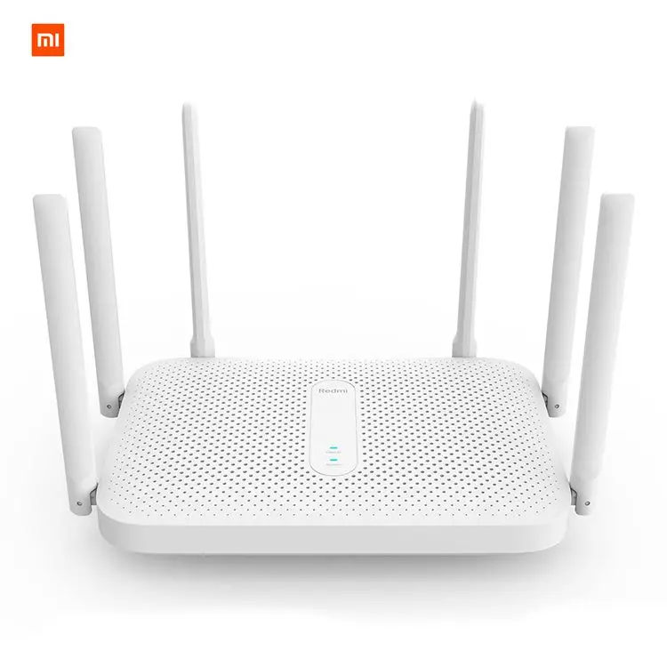 

Original Xiaomi Redmi AC2100 Router US Plug 2000m Wireless Dual Band Wifi Repeater Router with 6 High Gain Antennas