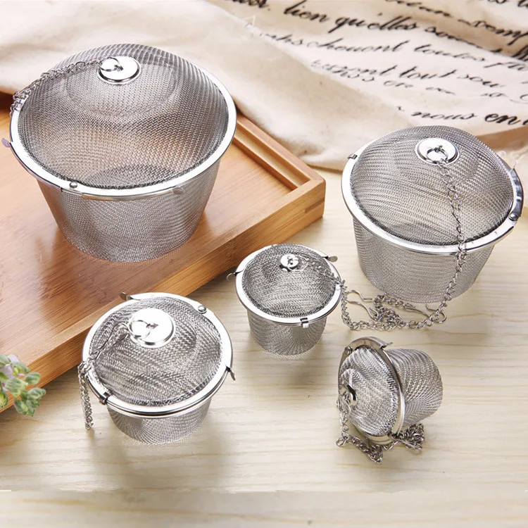 

The New Multi-functional Stainless Steel Tea Infuser Marinated Ball Soup Hot Pot Kitchen Ball Leak Taste Treasure Tea Filter