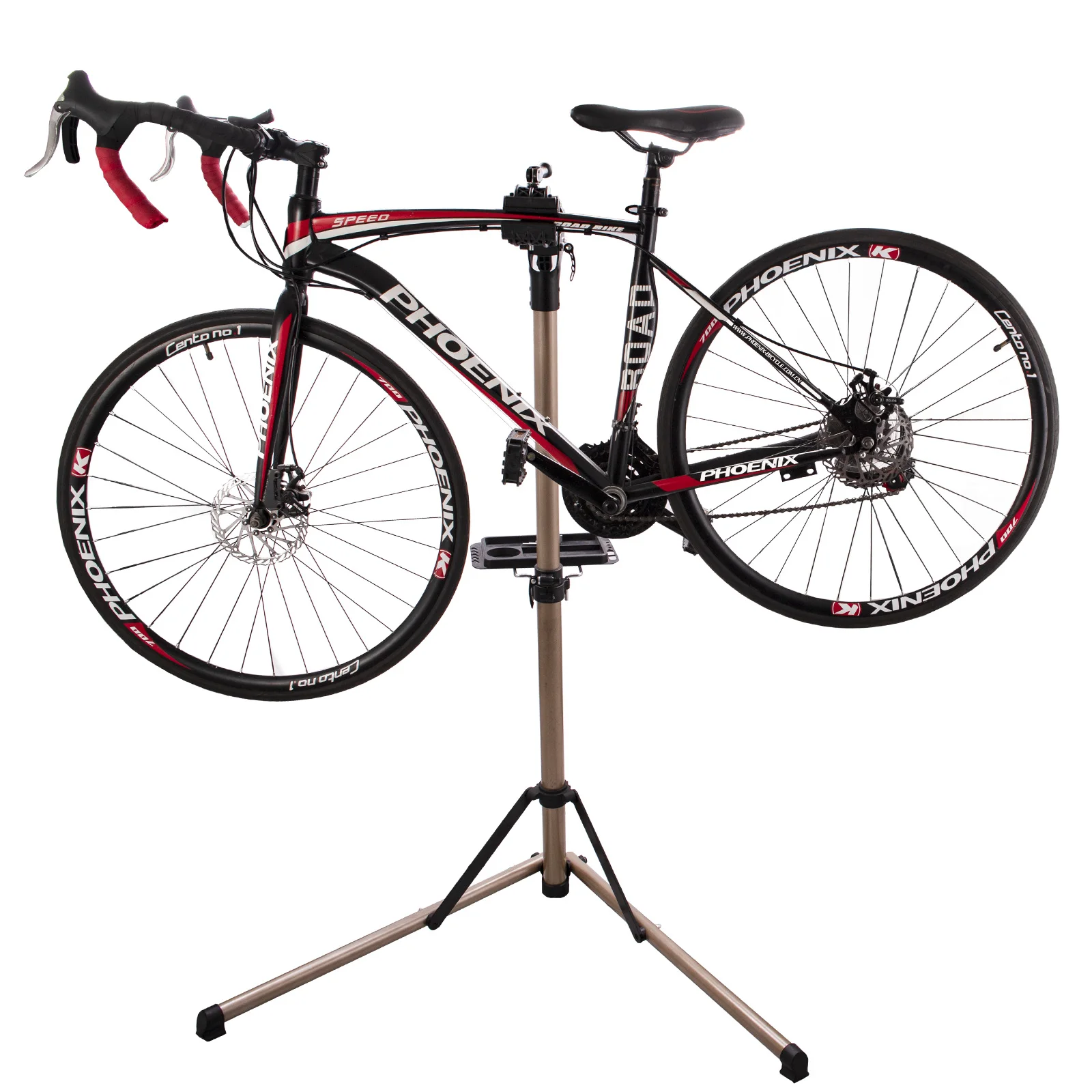 

Adjustable Bike Repair Stand Bicycle Display Rack Stand With Quick release