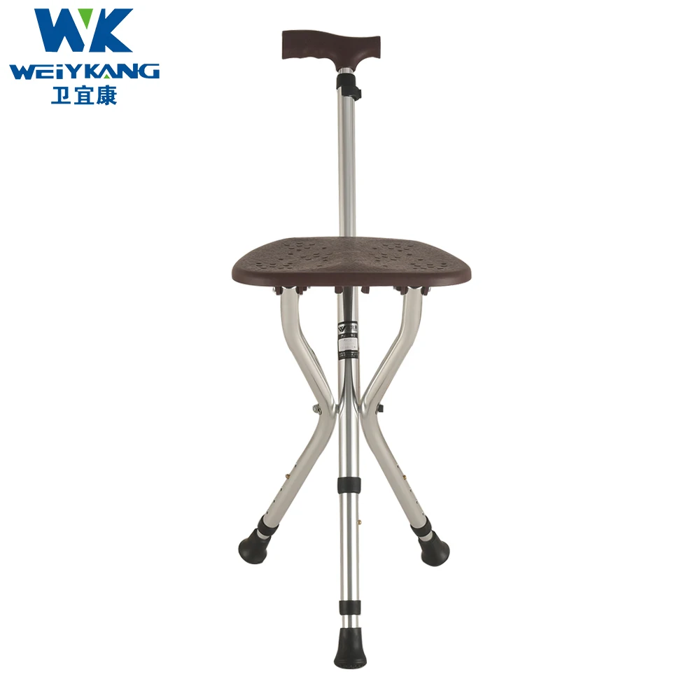 

KDB-911 Elderly walking stick with seat chair