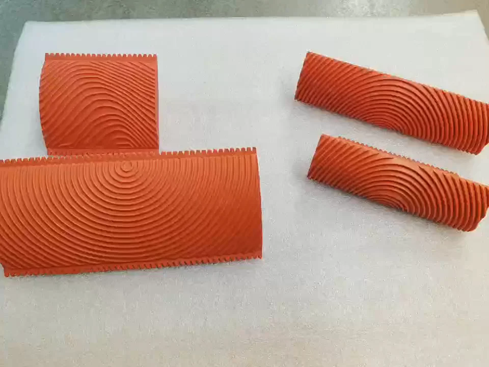 Paint Tools Wood Texture Effect Wall/furniture Surface Coating Rubber