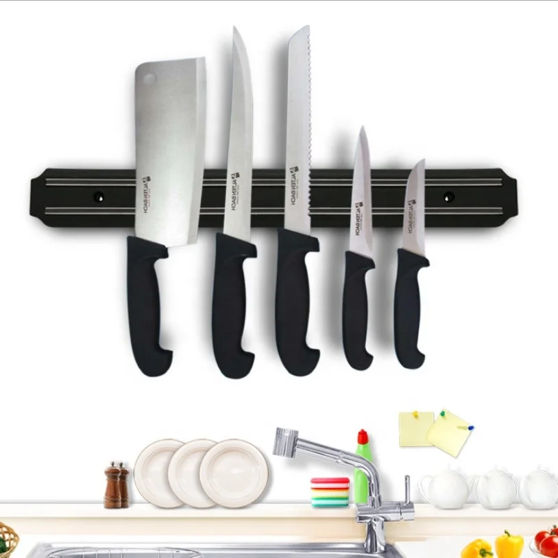 

Powerful Ndfeb Magnetic Knife Strip For Workshop And Kitchen 330*34*12MM