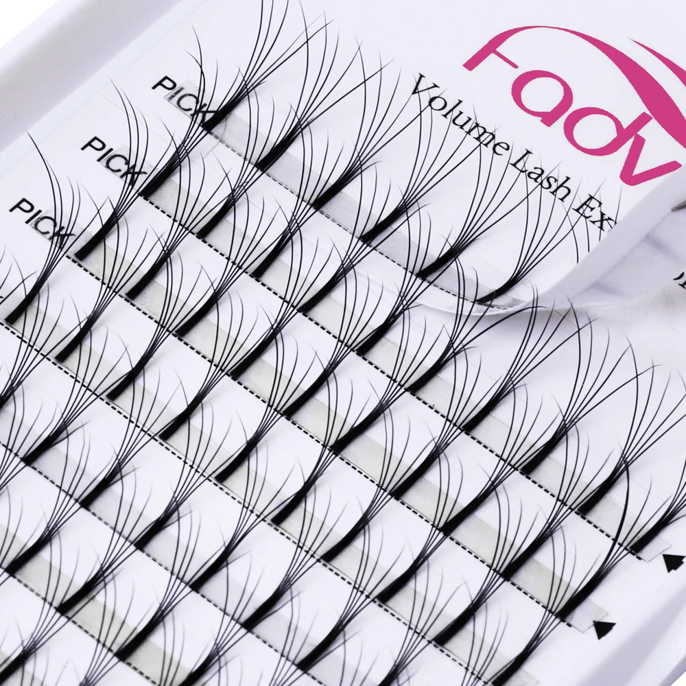 

Fadvan Pre Fanned Volume Lash Extensions Makeup Mega Volume Prefan Cils Eyelash False Pro Made Fans Mix 15-20mm Pre Made Cils