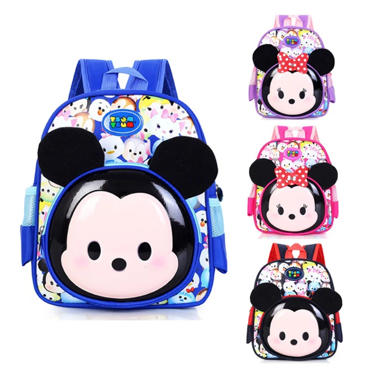 

Cartoon Baby Kids Backpack Toddler School Bags Children Kindergarten Bag Little Girls Boys Lovely Cute Preschool Backpack, Blue, purple, pink, dark blue