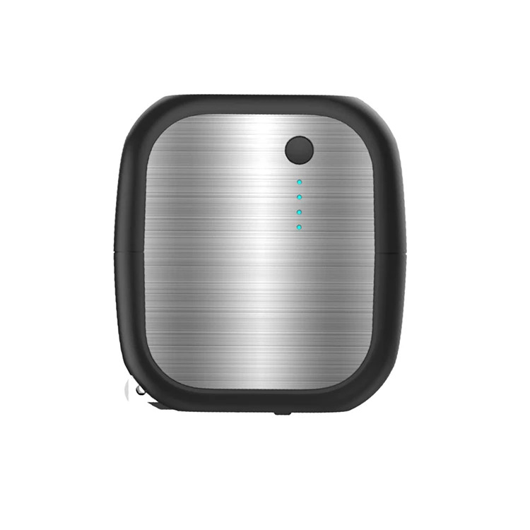 

For wireless Power Bank 5000mAh portable travel wall charger with type-c output and charging head wireless power bank, Black