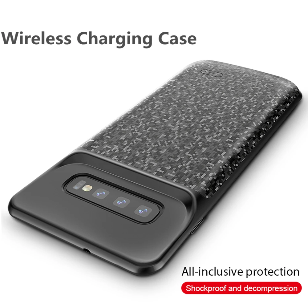 Power Bank Station For Samsung S10 Plus Cover Phone Case 5000mAh For Galaxy S10 Plus Battery Case Dropshipping Agent - ANKUX.COM