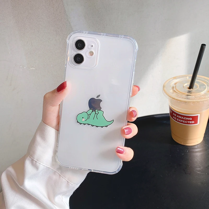 

Shenzhen Factory Green Dinosaur Cell Phone Case for Apple iPhone