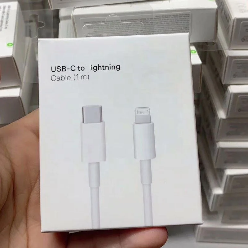 

18W Pd Fast 3 6Ft Original For Iphone 11 Cables Apple Data Charger Usb-C To Light Ing Cable