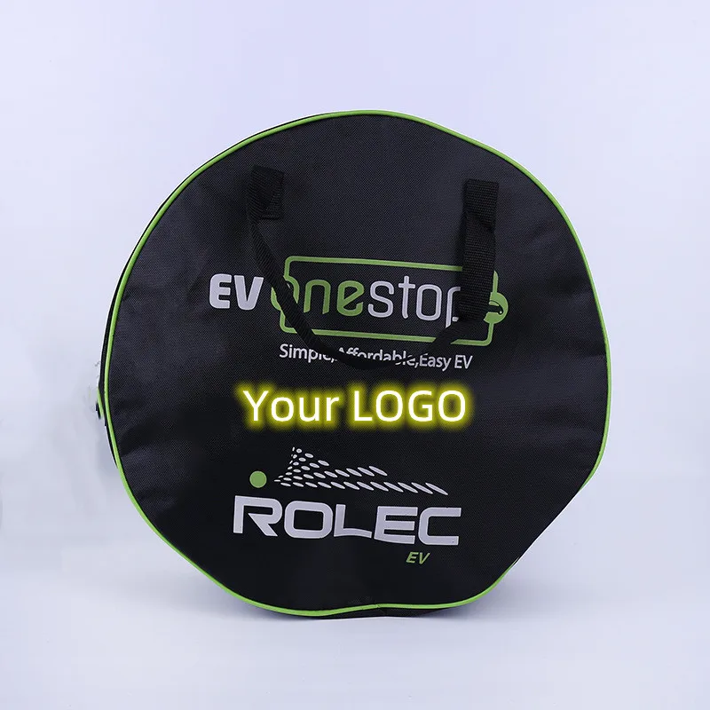 

Round Cable Organizer Bag, Heavy Duty Water Resistant Cable Management Storage Bag/