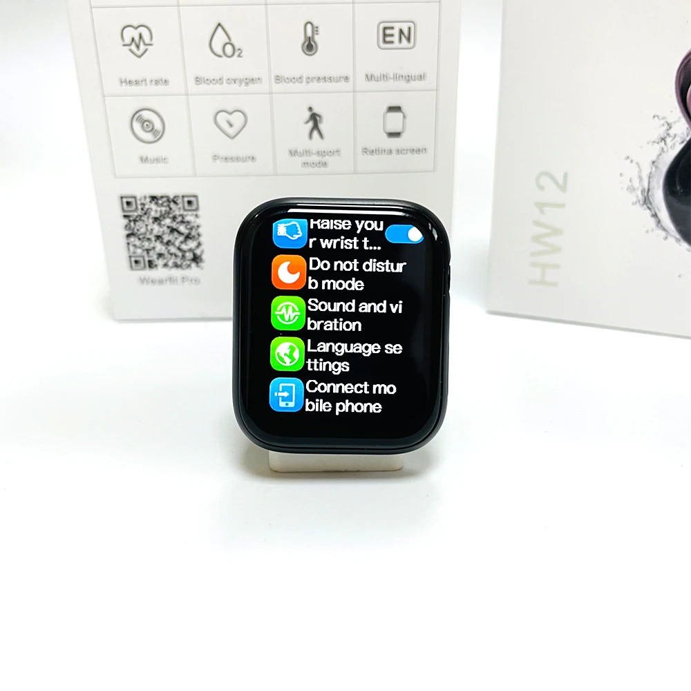 

Hot HW12 Smartwatch Iwo Watch Series Music Play BT Call Android for Apple/smart Phone