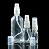 High Quality 15ml 20ml 30ml 50ml 100ml Clear Empty Round Essential Oil Glass Bottle Pump For Cosmetic Packaging (GRC09)