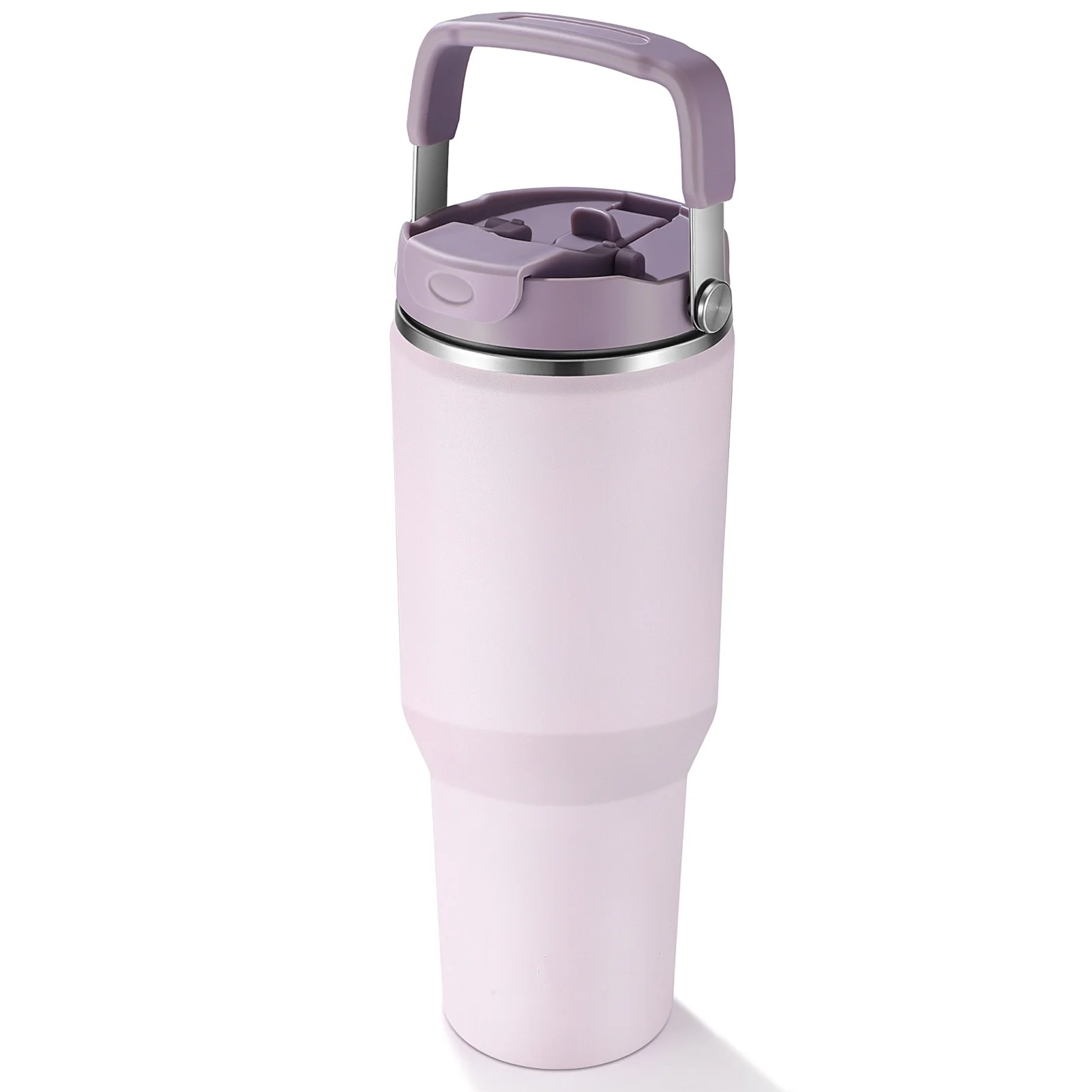 30oz Insulated Tumbler Stainless Steel Insulated Coffee Cup Patent Lid Water Bottle Leakproof Lid Double Wall Vacuum Flask