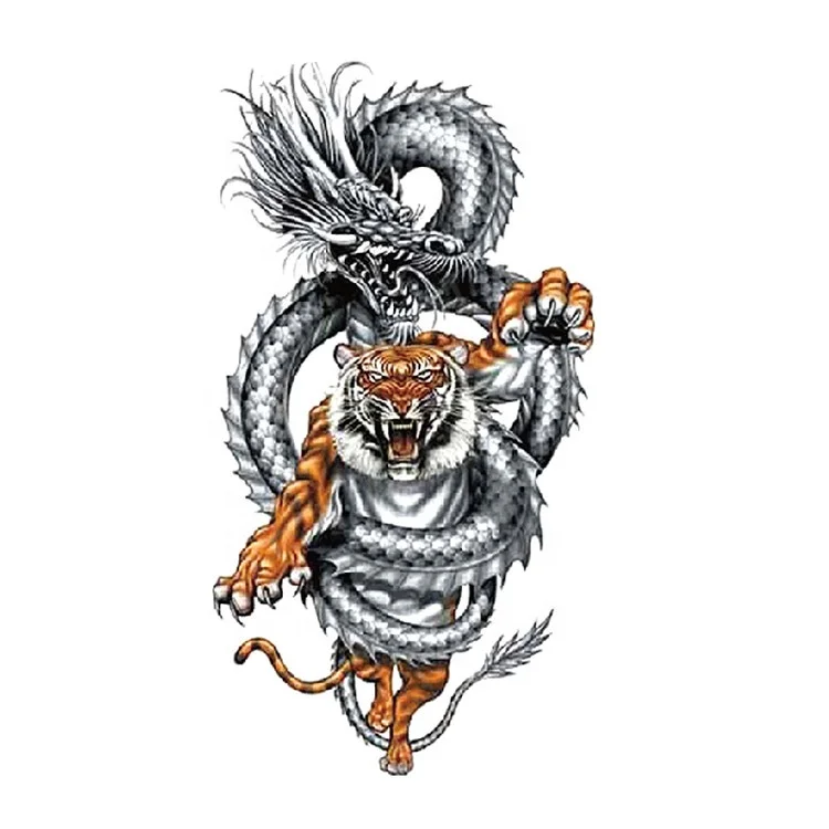 

Wholesale Popular tatto fashionable animal tattoo sticker, Cmyk