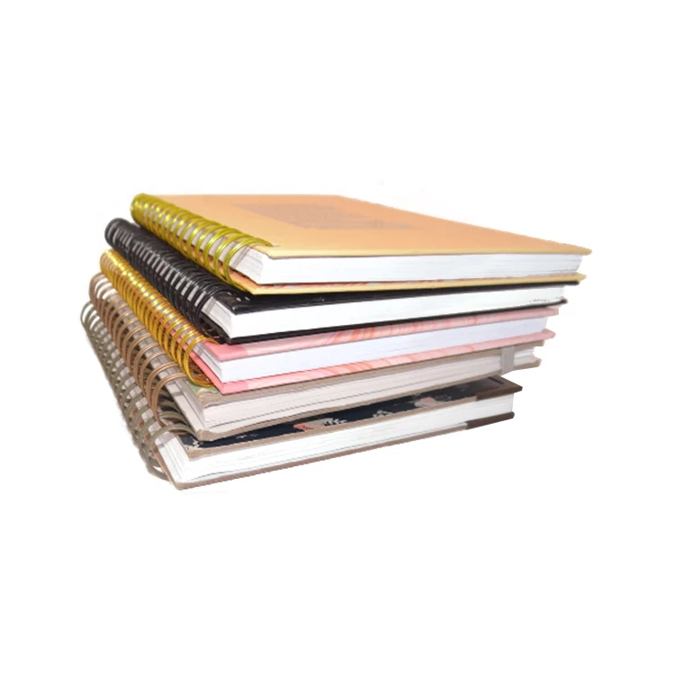 
China Factory Color Pages Custom Printed School Coil Notepad Office Spiral Notebook 