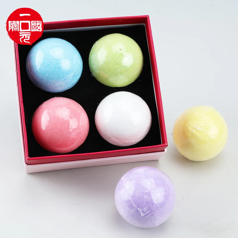 

2021 Hot sale bath salt ball bath bombs gift set