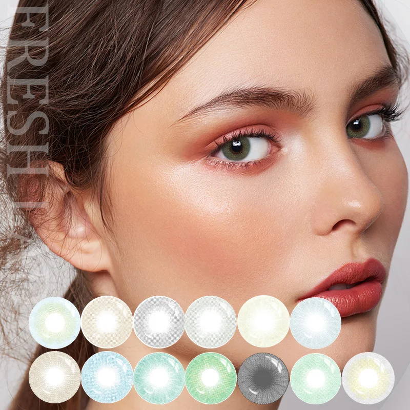 

Liangguo Fresh Lady Hi series natural Looking Color contact lenses, 13 colors