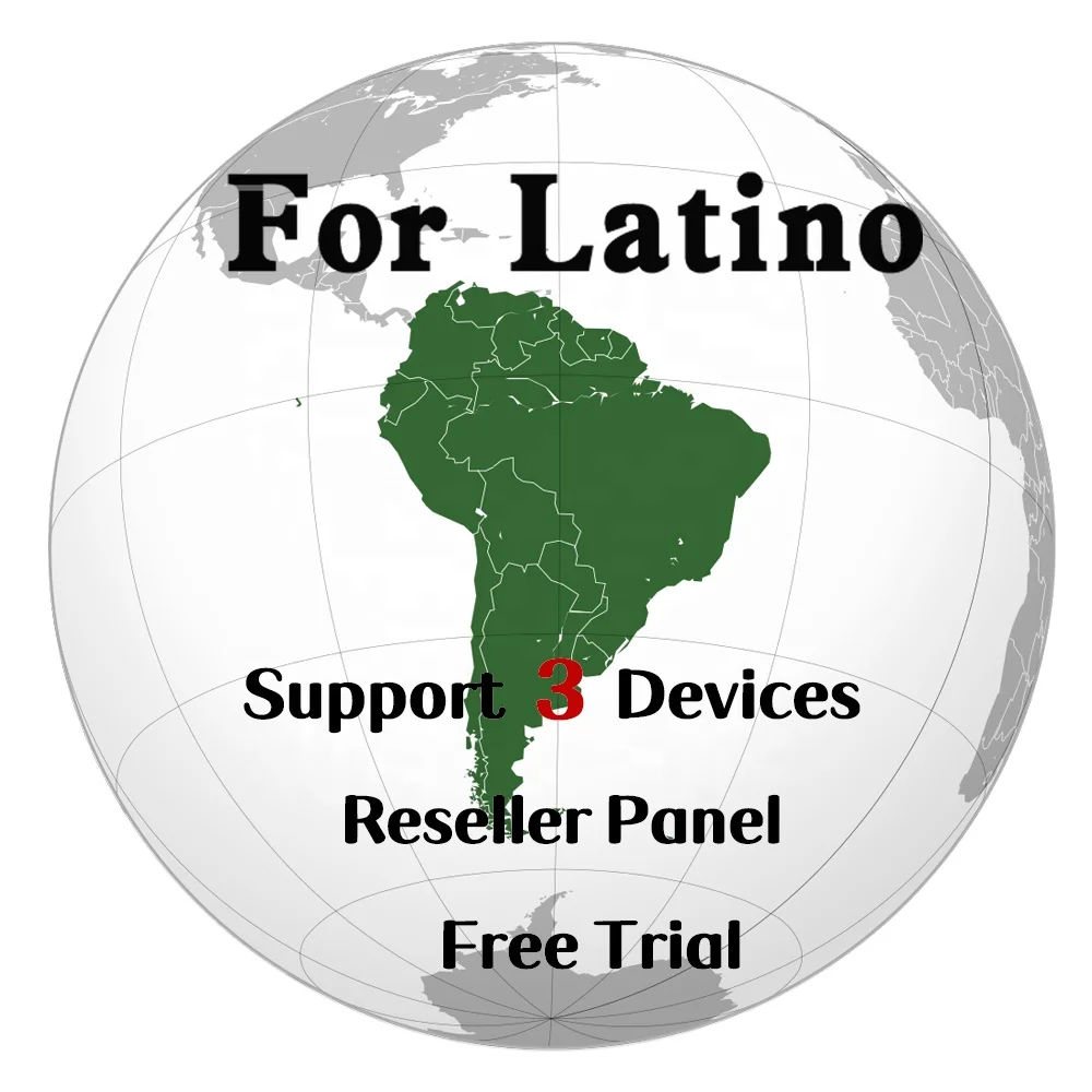 

Three Connection IPTV for USA Latino Spain Peru IPTV South America Mexico IPTV for Android Box