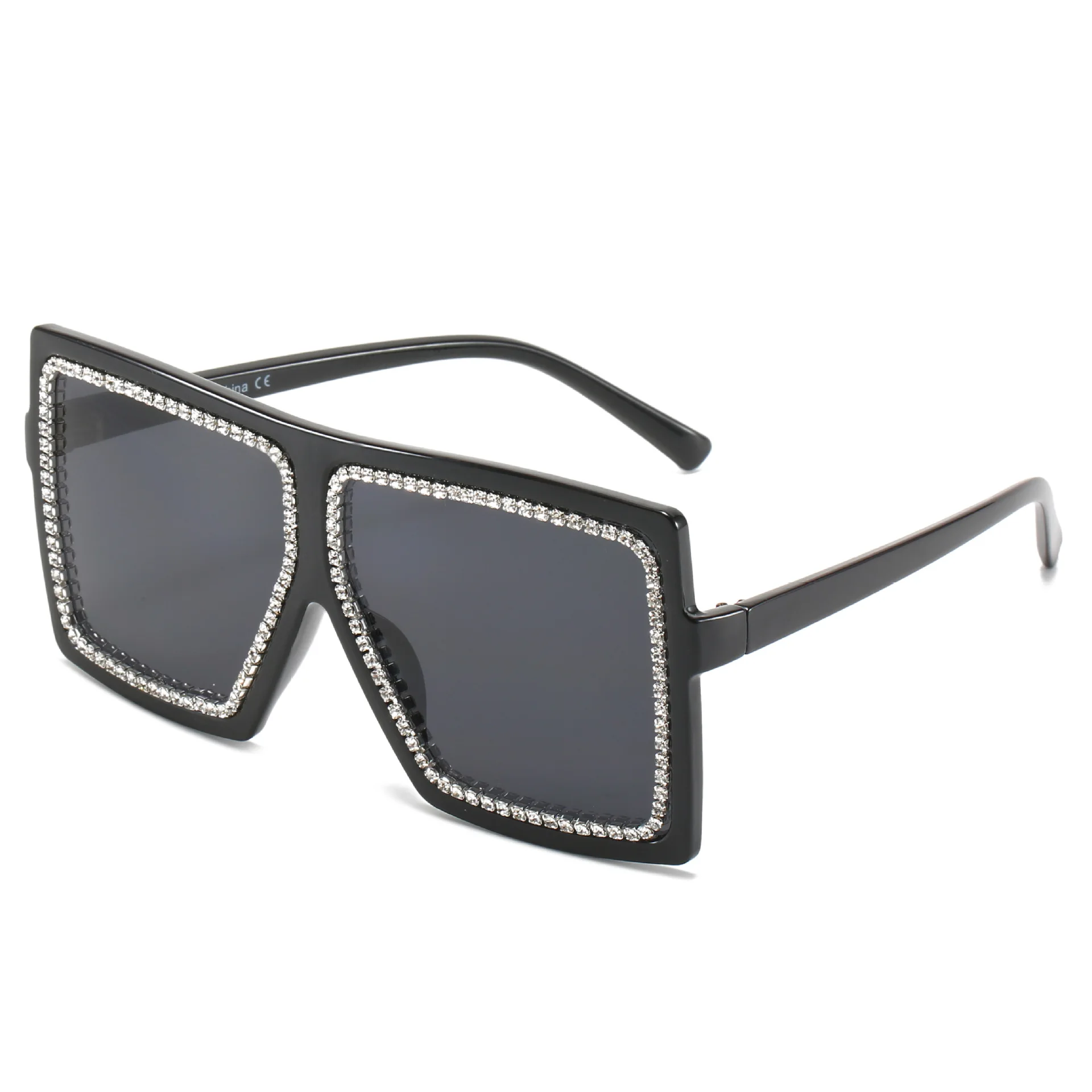 

Wholeasle Brand Designer Cheap Square Fashion Newest 2021 Sunglasses Large Frame Sun Glasses