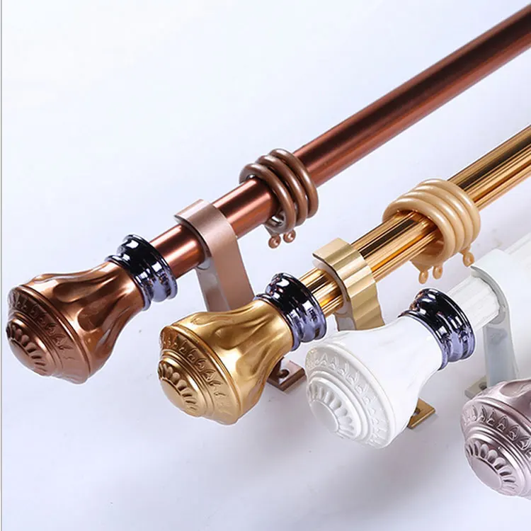 28mm Plastic&steel Curtain Rod,Curtain Pole,Track With Accessories