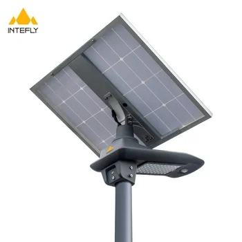 INTEFLY Original Factory Best Selling Powerful LED 60W Urban Solar Street Light Guarantee 5 Years Solar Energy City Street Lamp