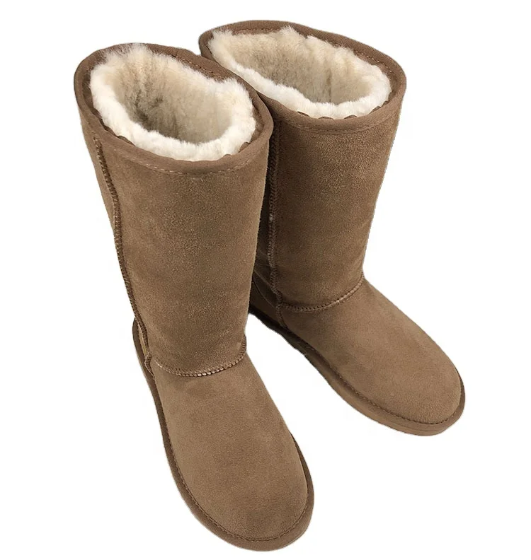 

Long shoes sheepskin fur sUggest boots for women snow boots thigh high boots, Black/coffee/grey/brown/sand