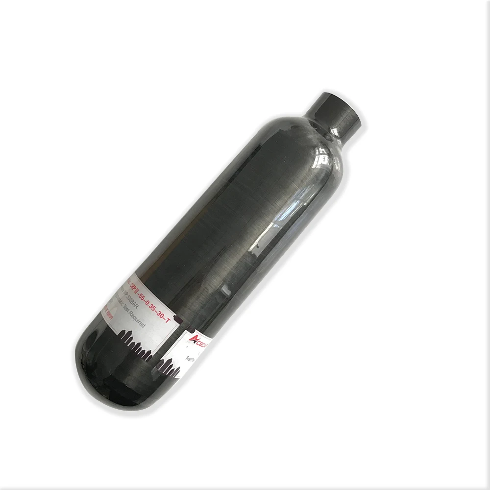 

0.35L 30Mpa 4500psi carbon fiber composite small gas bottle pcp cylinder with factory price, Black