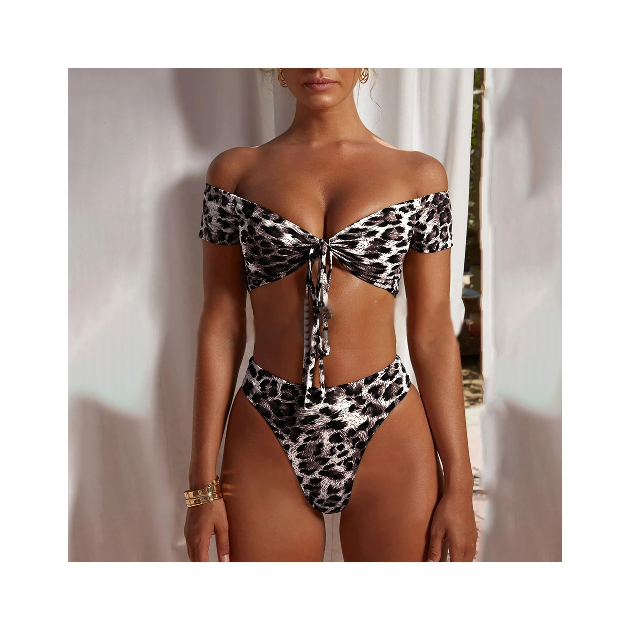 

Fvshion Custom Logo Ropa De Playa Bikini Desinger Swimwear High Waisted Swimsuit Maillot De Bain Africain Sexy Bikini 2021