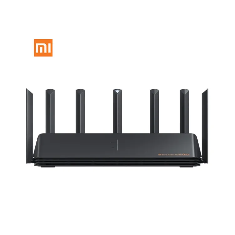 

Original Xiaomi AX6000 WiFi 5G Router 6000Mbs 7 Antennas 6-channel Independent Wireless Router Repeater Amplifier, Black