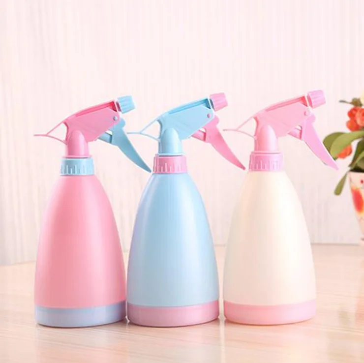 

Garden Water Sprayer Gardening watering pot hand pressure sprayer bottle plastic plant sprayer flower watering bottle, Pink, blue, beige