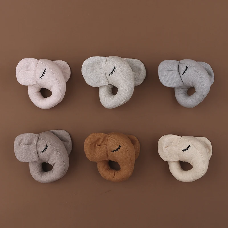 

2021 Amazon Hot Selling Born Gift New Arrivals Baby Supplies Customized Color Safe Soft Elephant Animal Shape Doll