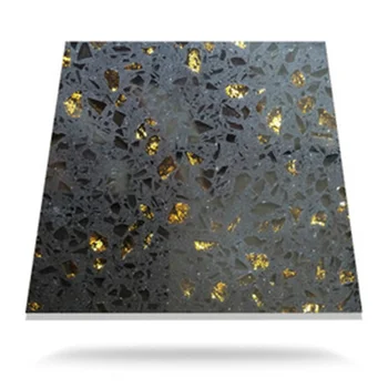 Sparkle Black Galaxy Artificial Quartz Slab Wall Floor Tile Buy