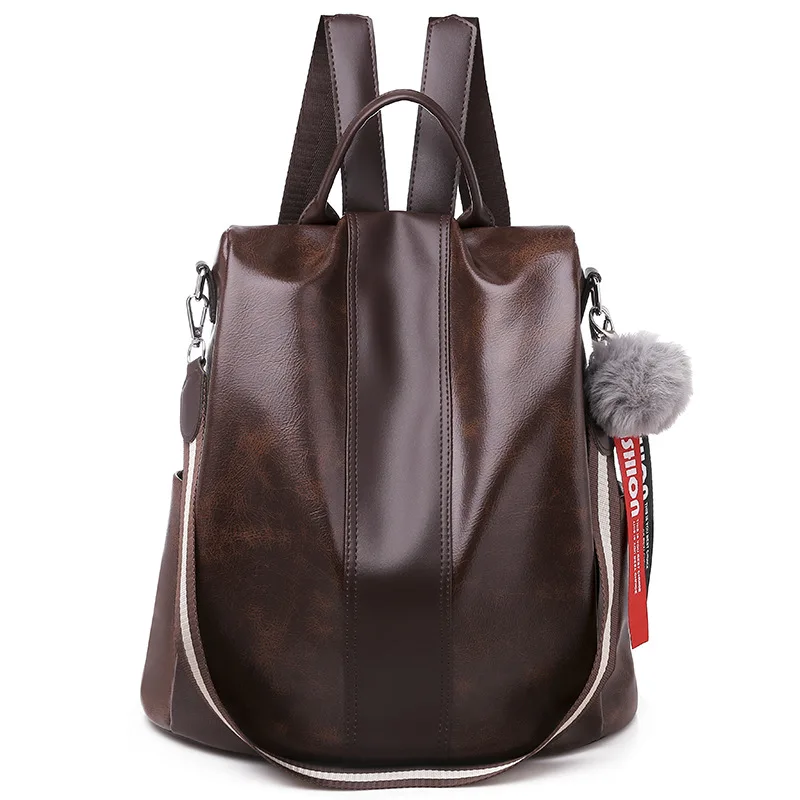 

2022 high and luxury fashion classical multifunctional waterproof pu backpack women backpacks for college girls, 2 colors or customized