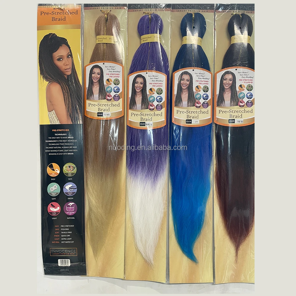 

wholesale pre stretch x pression expressions pre stretched braiding hair