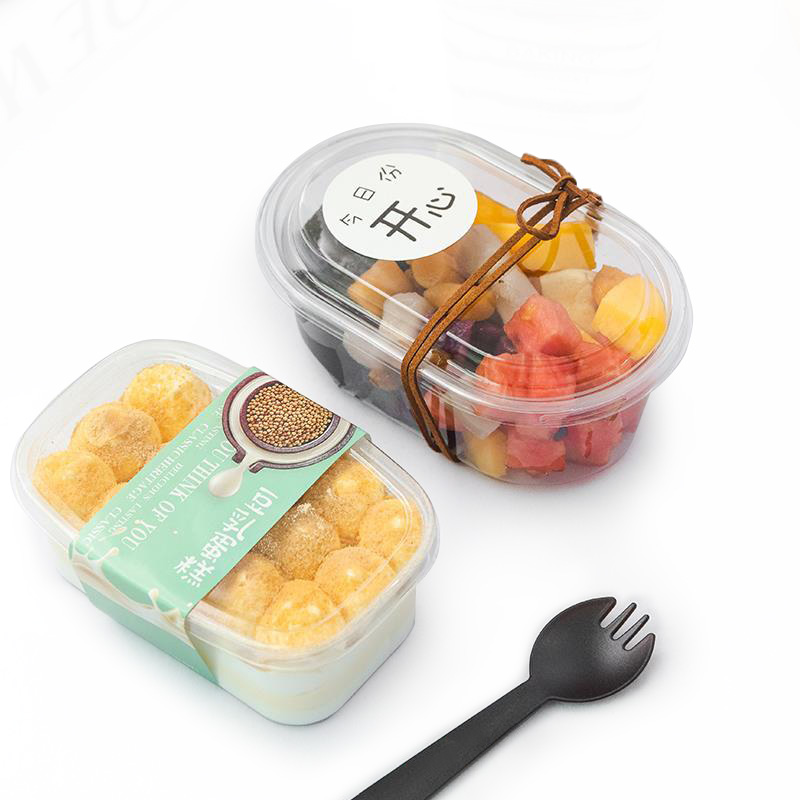 

Good Sale Transparent Disposable Plastic Cake Container rectangle Plastic Clear Cake Package
