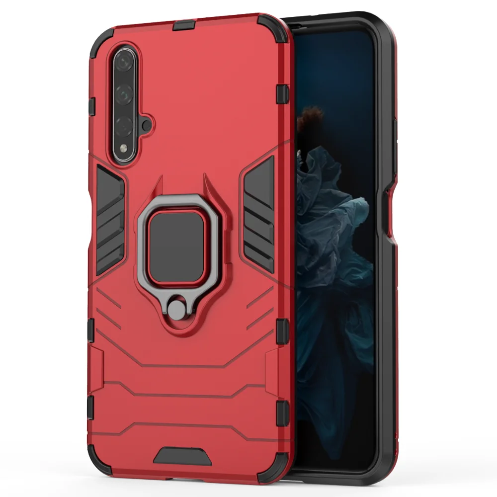 

For Huawei Nova 5T Cover Hot Sell Kickstand Phone Case pc hybrid phone cases