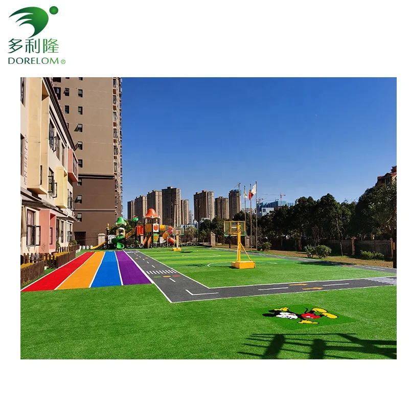 

2021 New artificial grass/artificial turf for kindergarten, Customized