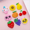Cartoon fruit magnet refrigerator stick mini magnetic button silica gel magnet