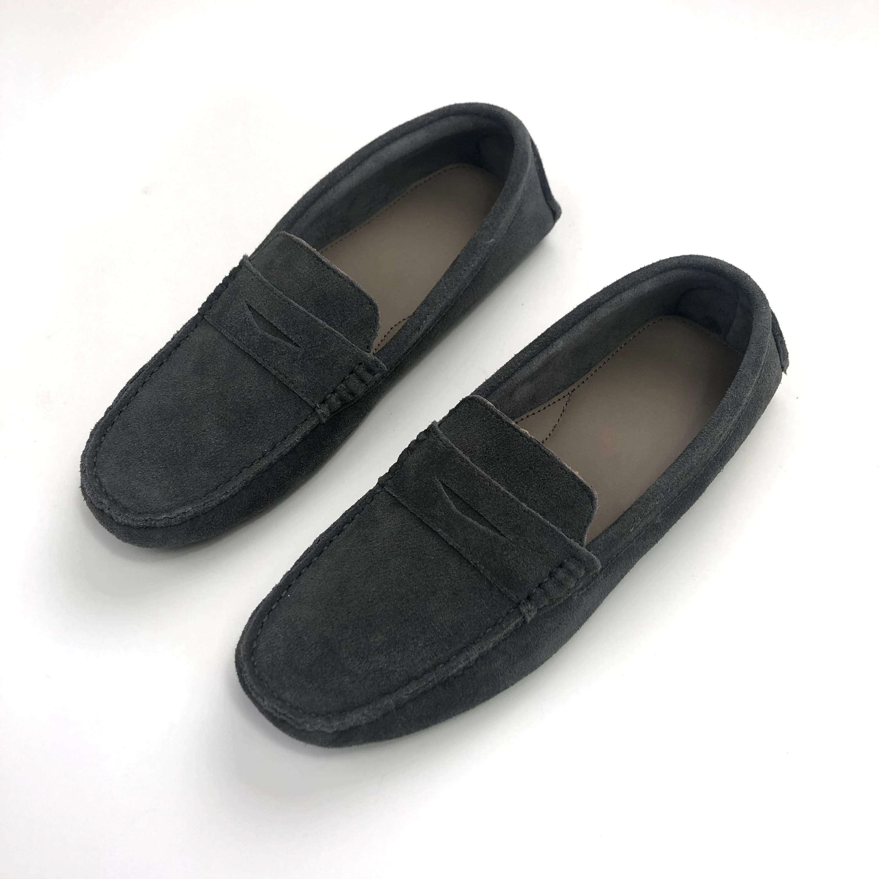 

Real leather Cow Suede Casual Men Dress Moccasin Driving Shoes