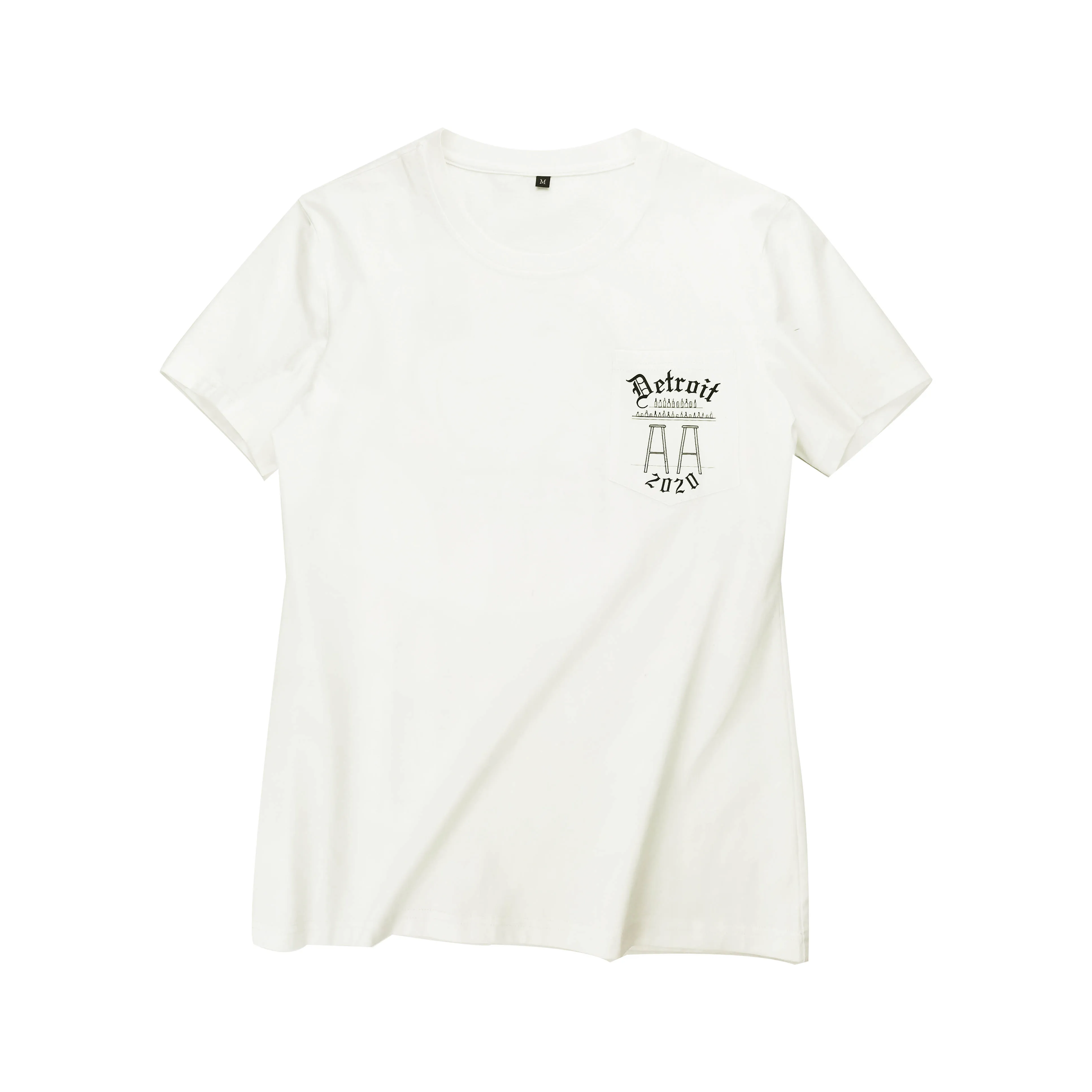 

Custom Fashion Pocket Tshirt Sports 100% cotton oversized blank t shirts for mens