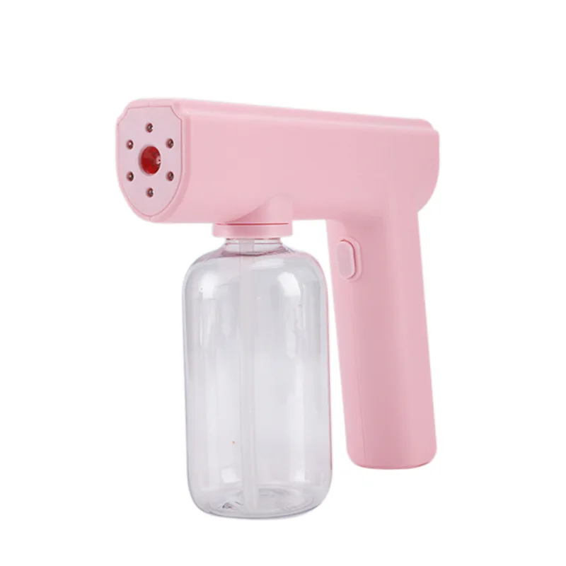 

Discount price wireless USB high capacity 300ml blue ray nano spray gun k5, White, black, pink, green