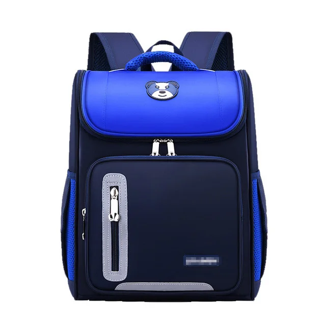 

Middle Waterproof Wholesale customized LOGO cartoon Boys Backpack Kids Bookbag Teen School Bag for Kindergarten, Customized color