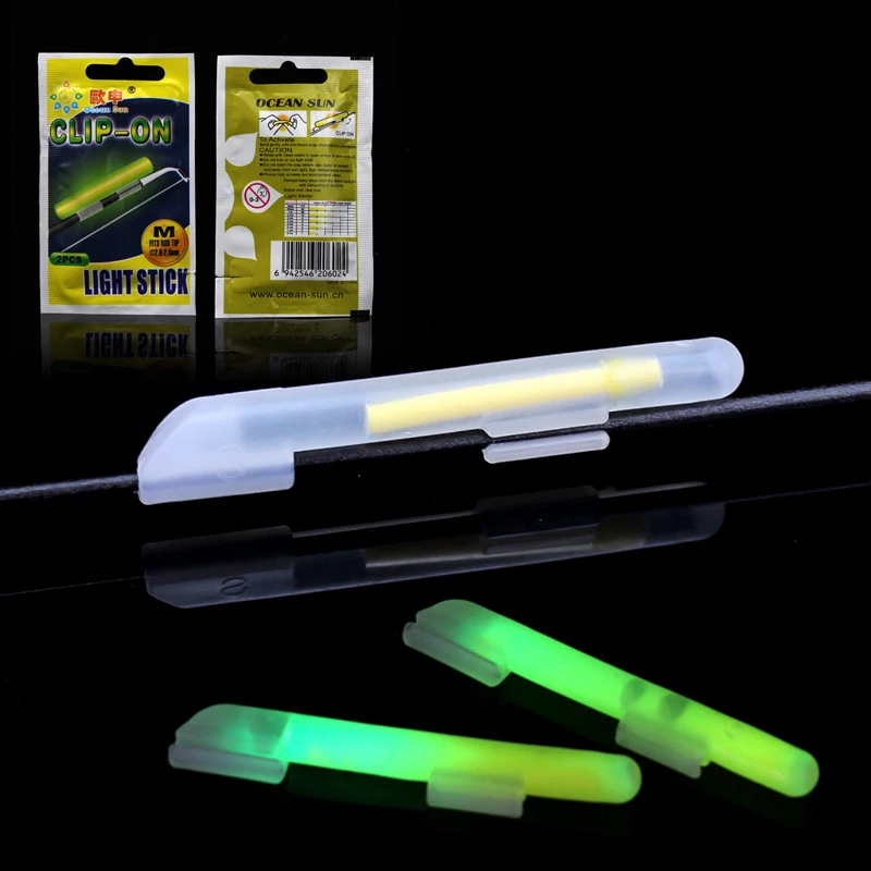 

2pcs/bag night fishing light stick fishing rod pole float luminous stick