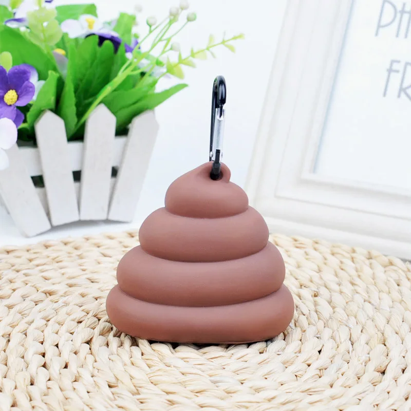 Hot Selling Cute Silicone Pet Poop Bag Dispenser Dog Waste Bag Holder Buy Dog Poop Bag,Dog Poo