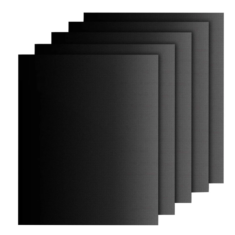 

5PCS Grill Mat 16x13 inch BBQ Fiberglass Grill Mat for Grilling and Baking