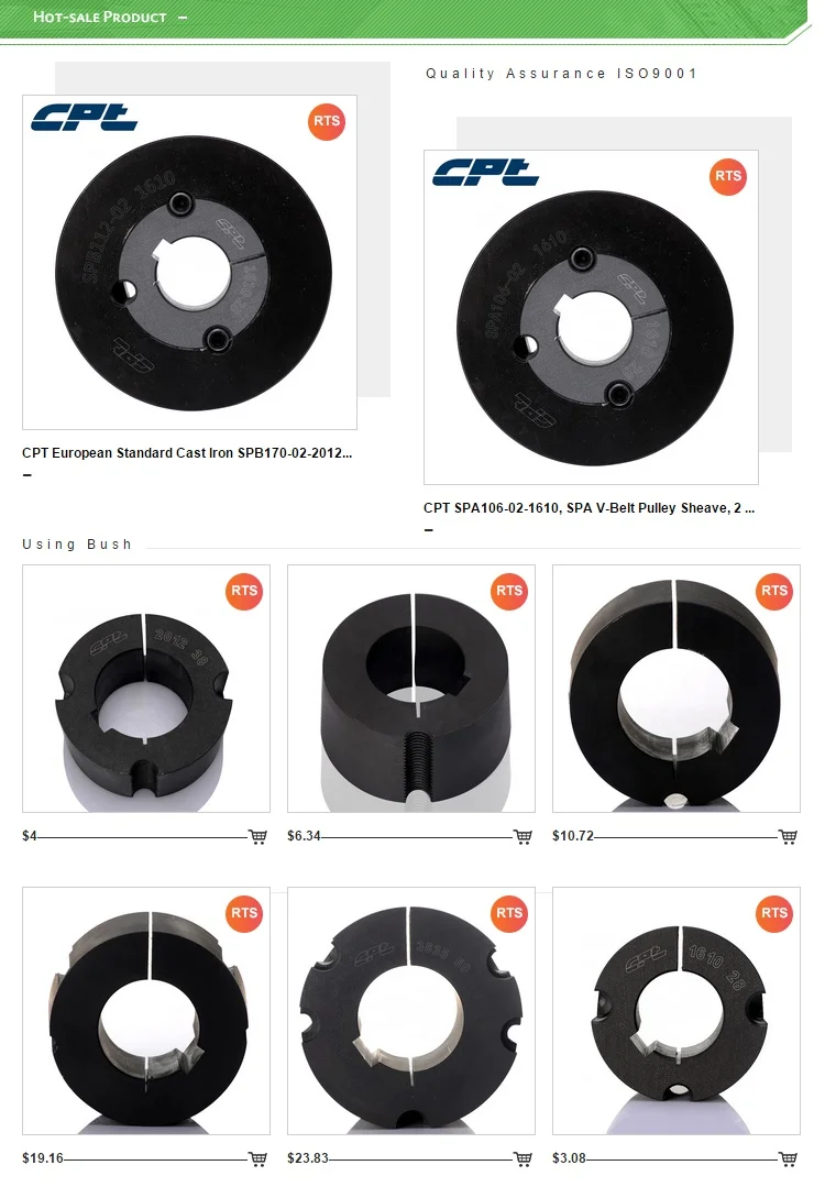 Cpt European Standard Vbelt Pulley Spc45004,4 Grooves,459.6mm Od With