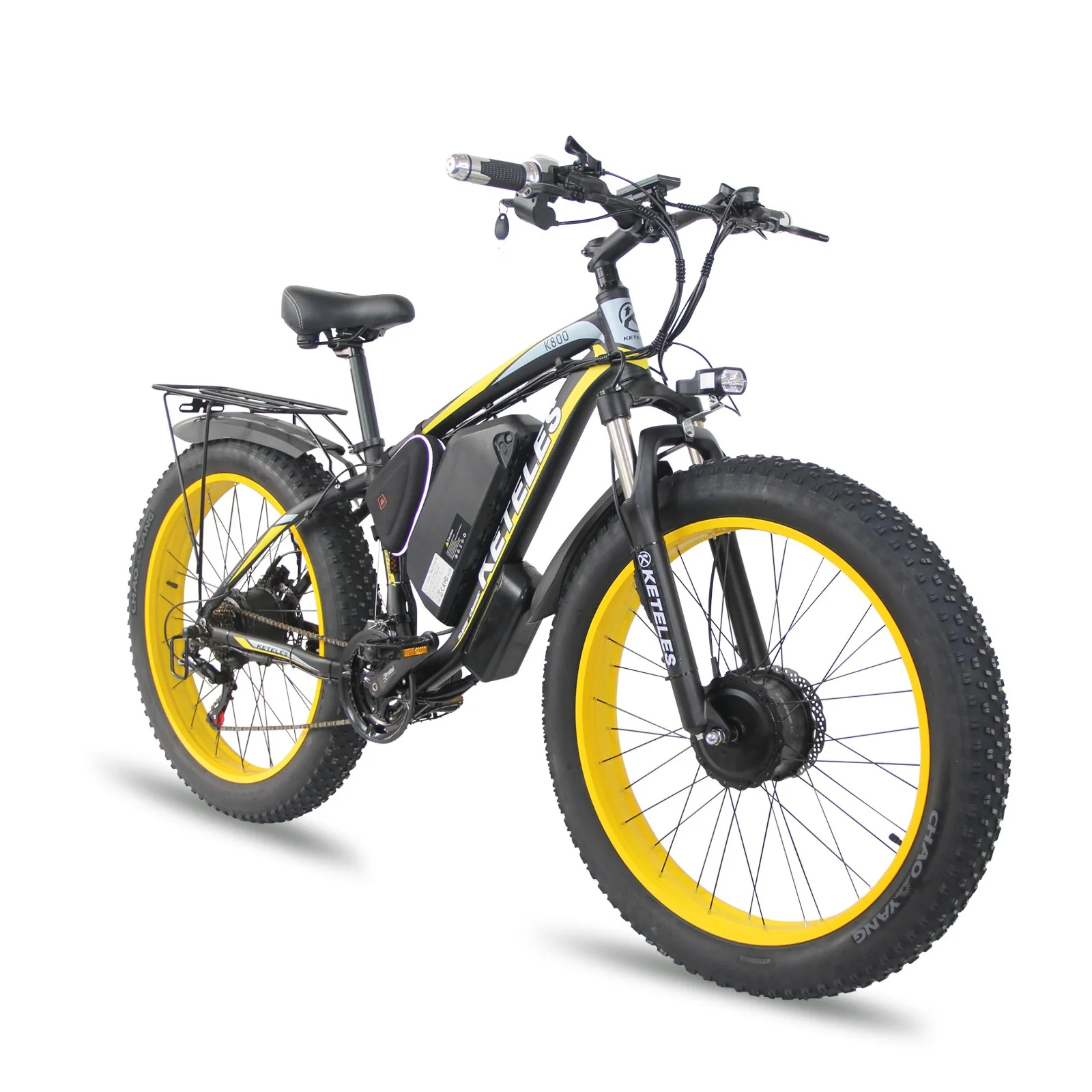 

Dirty E-bikes 1000 W Fat Tire Off Road Mountain 1000W Dual Motor Ebike E Fatbike Bicycle Electric Bike