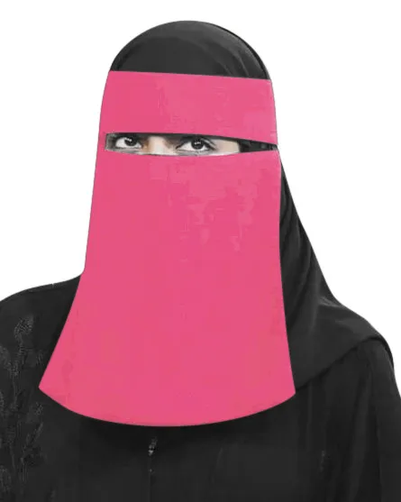 

Factory price muslim niqab burqa veil face cover long hijab islamic niqab, As picture