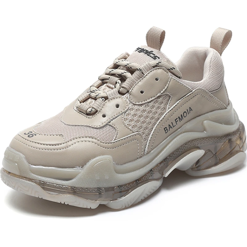 

Women's Shoes Genuine Leather Lace Up Short Plush Beige Casual Sneakers 2021 New Winter Ladies Sneakers