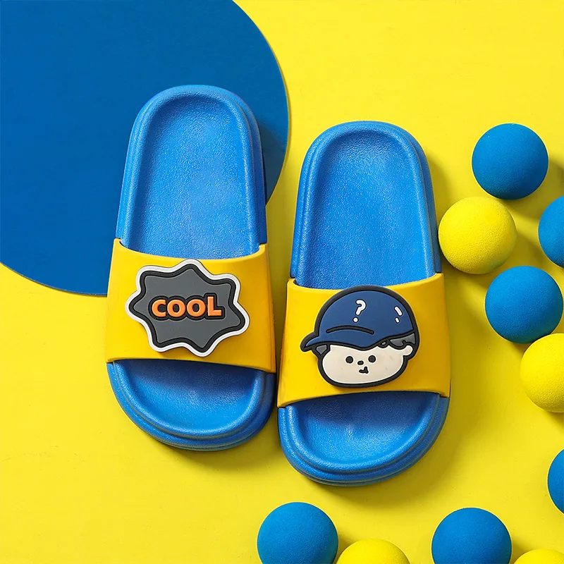 

Summer Children Garden Clogs Shoes Boys&Girls Beach Sandal Kids Lightweight Breathable Cute Cartoon Slip On Mules Baby Slipper